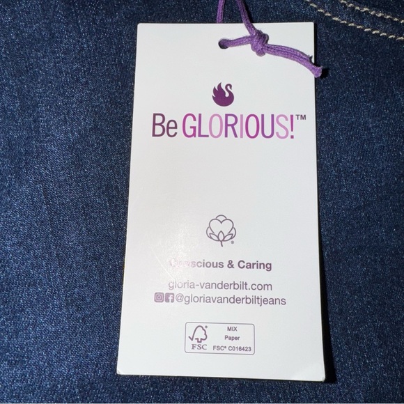 Womens Gloria Vanderbilt Amanda Classic Rise Tapered Leg Stretch 20W Average $52 - Picture 4 of 15